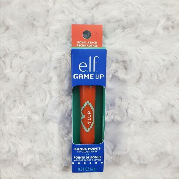 Elf Limited Edition Game Up Royal Peach Lip Gloss Mask - Picture 1 of 2